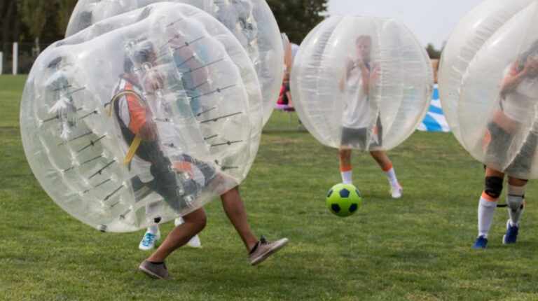 Bubble futbal – prenájom atrakcie