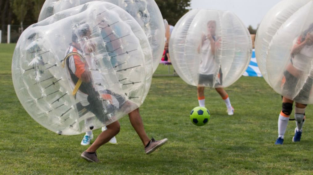 Bubble futbal – prenájom atrakcie