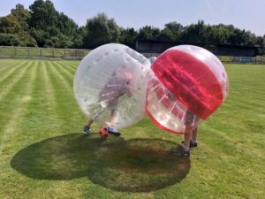 Bubble futbal – prenájom atrakcie