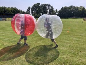 Bubble futbal – prenájom atrakcie