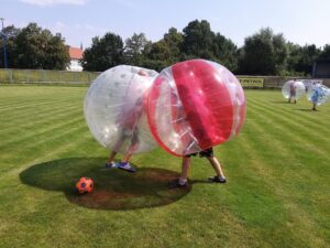 Bubble futbal – prenájom atrakcie