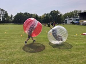 Bubble futbal – prenájom atrakcie