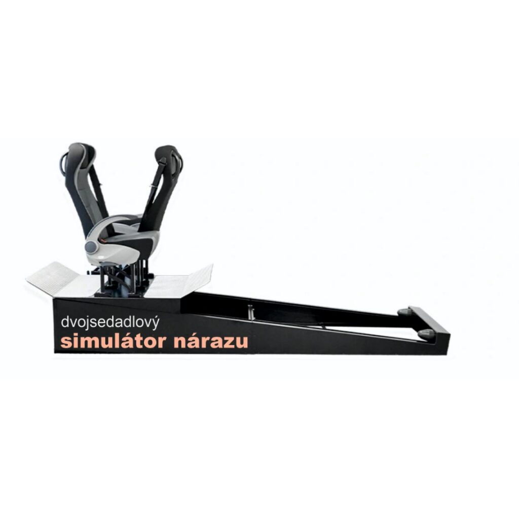 Dvojsedadlový simulátor nárazu – prenájom atrakcie