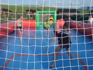 Futbal Vario – mokrá verzia – prenájom atrakcie