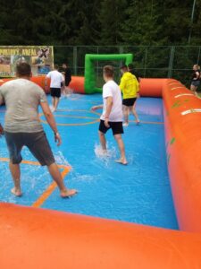 Futbal Vario – mokrá verzia – prenájom atrakcie