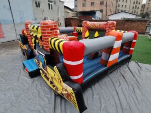Nafukovacie centrum Stavebné stroje – prenájom atrakcie