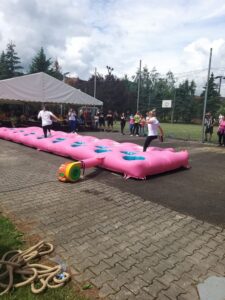 Prekážková dráha 10 m – prenájom atrakcie