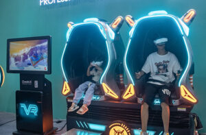 Virtuálna realita CyberX 9D – prenájom atrakcie