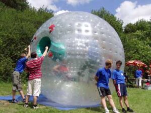 Zorbing dvojmiestny – prenájom atrakcie