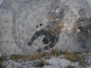 Zorbing dvojmiestny – prenájom atrakcie